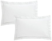 Pamut párnahuzat 50x75 cm Lottie Floral Embroidery – Bianca