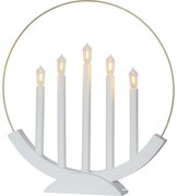 Fehér karácsonyi fénydekoráció Brace – Star Trading