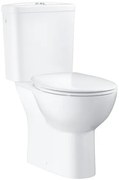 Kombinált wc GROHE Bau Ceramic alpesi fehér hátsó kifolyással 39495000