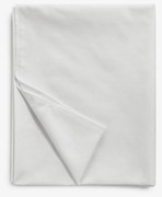 Goldea sima pamut lepedő - világosszürke 140 x 240 cm