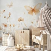 Fotótapéta - Pasztell színű virágok (147x102 cm)