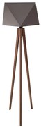 Állólámpa BAKARO 1xE27/60W/230V tölgy szürke
