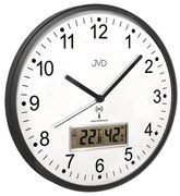 Rádióvezérlésű, falióra JVD RH78.2