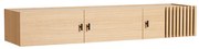 Fali komód "Array", 150 x 53 cm, 2 változat - Woud Variáns: tölgyfa, világos