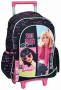 Barbie Shine Bright gurulós iskolatáska, táska 46 cm