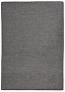 szürke lapos szövésű kültéri szőnyeg 140 x 200 cm