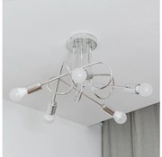 Felületre szerelhető csillár OXFORD 5xE27/15W/230V fényes króm