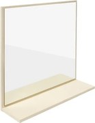 Ceramia Easy tükör polccal 60x61,5 cm jázmin EASYZRCJ
