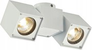 Slv Big White Altra Dice, mennyezeti lámpa, két izzó, QPAR51, fehér, max.