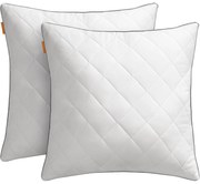 párna 2 db-os, téli-nyári használatra, 60 x 60 cm, fehér