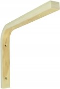 Polctámasz fa 180x150mm Elle 25 natúr fa