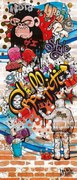Fotótapéta ajtóra GRAFFITI 86x200 cm