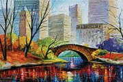 Plakát Leonid Afremov - Central Park New York