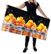 Wallplex konyhahátfal Mézédes Mangó (Méret: 60x120)