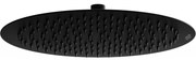 Mexen Slim fejzuhany 30 cm, Fekete - 79230-70