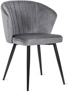 Szürke Bársony Étrkezőszék GENT