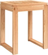 vidaXL tömör diófa fürdőszobai ülőke 40 x 30 x 46 cm