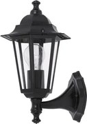 Rabalux kültéri fali lámpa e27 60w fekete velence