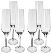 Pezsgőspohár készlet 6 db-os 195 ml Rebecca – Orion