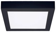 Solight WD173-B- LED Mennyezeti lámpa LED/18W/230V 3000/4000/6000K fekete szögletes