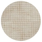 Bézs mosható kerek szőnyeg ø 80 cm Bubble Cream – Mila Home