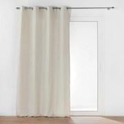 Bézs mikroszálas termo függöny 135x260 cm Micropolar – douceur d'intérieur