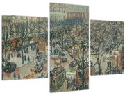 Kép - Camille Pissarro, Boulevard des Italiens, Morning, Sunlight, reprodukciók (90x60 cm)