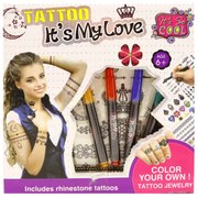 Kreatív játék, Tetováló filctoll szett No.8010