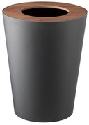 Rin Round fekete szemeteskosár - YAMAZAKI