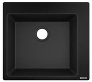 Hansgrohe S51 mosogató grafit fekete 43312170