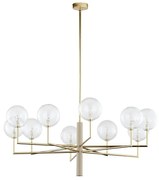 Jupiter 1976 - Csillár rúdon FEME 10xG9/10W/230V arany