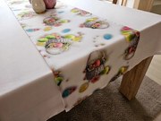 Húsvéti Futófelület Asztalra Húsvéti Tojás Kosár 40 cm x 110 cm