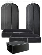 Compactor Ruházati tároló szett, textil és takarótároló Urban, 9 db