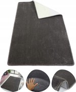 Vastag Sűrű Szőnyeg Nappaliba Grafit Elegancia 200X250 cm Harmony Lux