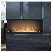 InFire - Sarok BIO kandalló 110x45 cm 3kW fekete