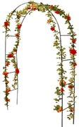 ProGarden Rózsafuttató kerti kapu, 140 x 240 cm