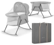 KINDERKRAFT - 3 az 1-ben LOVI gyerekágy, szürke