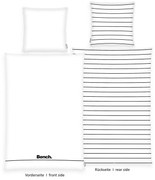 Bench pamut ágyneműhuzat fehér, 140 x 200 cm, 70 x 90 cm