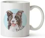 Bohemia Gifts Kerámia bögre - Border Collie, 350ml