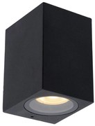 Lucide 69800/01/30 - Kültéri fali lámpa ZARO 1xGU10/35W/230V IP44 fekete