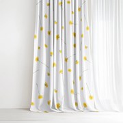 Goldea pamut drapéria - pitypangok 140x150 cm