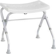Ridder, Fürdőszobaszék, összecsukható, fehér, A0050301