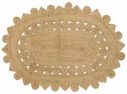 Szőnyeg Bézs 100 x 152 cm Juta