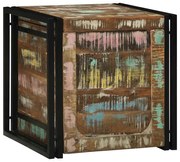 Tárolódobozok 50 x 50 x 50 cm Tömör újrahasznosított fa