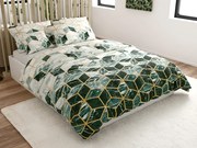 Mikroszálas ágyneműhuzat ATHENA zöld Ágyneműhuzat mérete: 70 x 90 cm | 140 x 220 cm