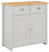 szürke komód 79 x 35 x 81 cm