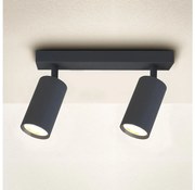 Brilagi - spotlámpa SELE 2xGU10/30W/230V antracit WO-G3-OEM