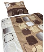 CAT BROWN pamut ágynemű DeLuxe Ágynemű mérete: 140x200 cm, A csomag tartalma: Készletcsomagolás