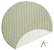 Zöld-krémszínű játszószőnyeg Bamboo Leaf – Lorena Canals