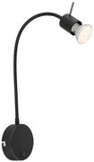 Globo MILLY 57310B falilámpa flexibilis szárral, kapcsolóval, 1x35W GU10